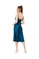 Sydney Midi Cocktail Length Silky Satin Bridesmaid Dress / Prom Dress