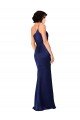 Sydney One Shoulder Formal Silky Satin Bridesmaid Dress / Prom Dress with Skirt Slit