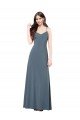 Sydney Classic Spandex Bridesmaid Dress / Prom Dress with Scoop Neckline
