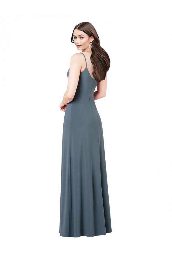 Sydney Classic Spandex Bridesmaid Dress / Prom Dress with Scoop Neckline