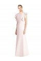 Sydney Ruffle Cap Sleeves Open Back Trumpet Bridesmaid Dress / Prom Dress