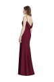 Sydney Open Cowl Back Bateau Neck Trumpet Bridesmaid Dress