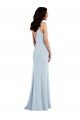 Sydney V Back Spaghetti Strap Maxi Bridesmaid Dress / Prom Dress with Pockets