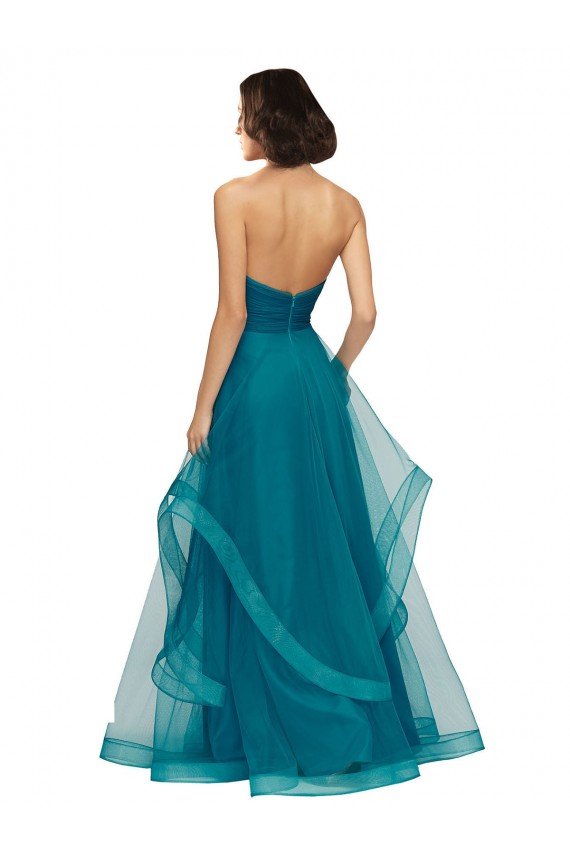 Sydney Sweetheart Tulle Bridesmaid Dress with Wide Waistband
