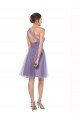 Sydney One Shoulder Short Knee Length Tulle Bridesmaid Dress