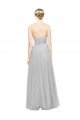 Sydney Long Twisted Sweetheart Neckline Tulle Bridesmaid Dress