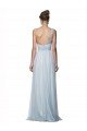 Sydney One Shoulder Illusion Tulle Bridesmaid Dress with Knot Detail