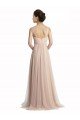 Sweetheart A-Line Tulle Draped Bridesmaid Dress