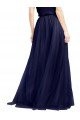 Sydney Long A-Line High Neck Halter Tulle Bridesmaid Dress