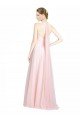 Sydney Ruched Sweetheart Neckline A-Line Tulle Bridesmaid Dress with Tie Open Back