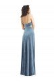 Sydney Spaghetti Strap Long Full Length Formal Velvet Maxi Bridesmaid Dress / Prom Dress